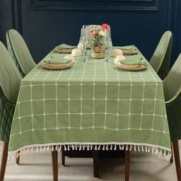Embroidered 4-Seater Table Cover-image-51