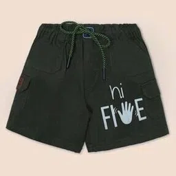 Boys Flat-Front Regular Fit Cargo Shorts-image-41