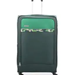 Men Camouflage Print Large Trolley Bag-15