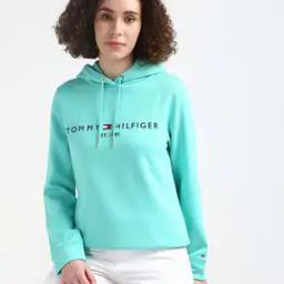 Women Ess Hilfiger Fleece Hoodie-picture-10