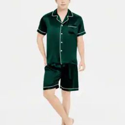 Lapel-Neck Shirt & Short Set-image-31