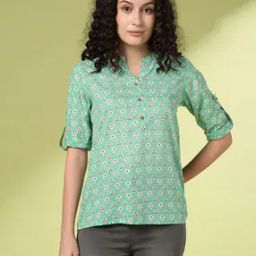 Women Printed Straight Tunic-image-13