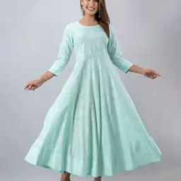 Floral Flared Kurta-image-19