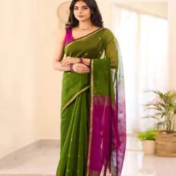 Woven Cotton Designer Saree-image-78
