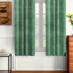 Set of 2 Printed Window Curtains-19