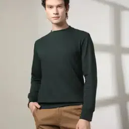 Men Jacquard Knit Slim Fit Sweatshirt-picture-18