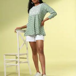 Women Printed Relaxed Fit Top-image-38