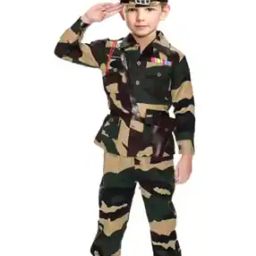 Boys Camouflage Print Shirt & Pants Set-picture-39