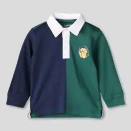 Colourblock Polo T-Shirt-picture-19