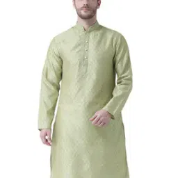 Long Kurta with Mandarin Collar-image-1