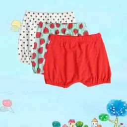 Pack of 3 Girls Printed Shorts-image-8