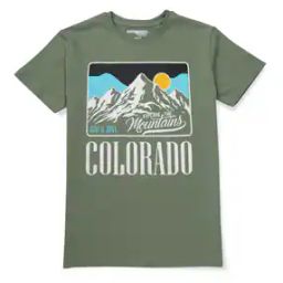 Graphic Print Crew-Neck T-Shirt-image-82
