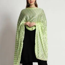 indie picks  Banarasi Silk Dupatta image 1
