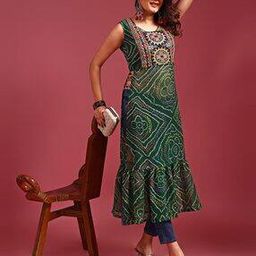 Women Embroidery Straight Kurta-image-36