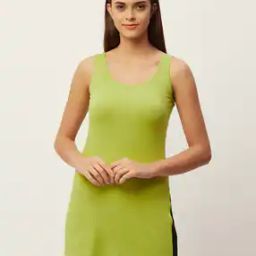 Scoop-Neck Cotton Dress Slip-40