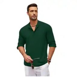  Men Cotton Regular Fit Short Kurta-10