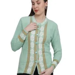 chatanya Women Self-design Cardigan with Button Closure-picture-16