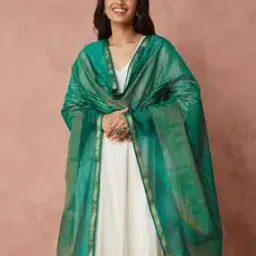 Women Cotton Silk Blend Dupatta-picture-49