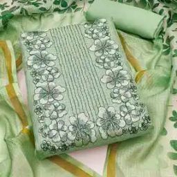 Women Floral Unstitched Dress Material-image-96