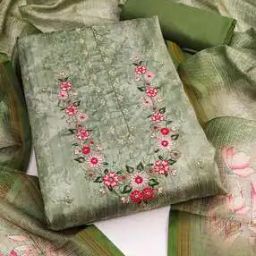 Women Floral Unstitched Dress Material-image-15