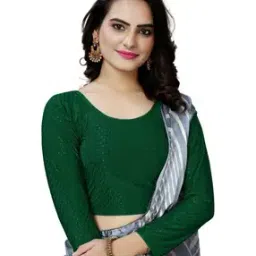 Women Round-Neck Slip-On Blouse-image-21
