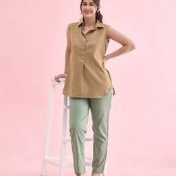 go colors Tapered Fit Pants with Slip Pockets-picture-39