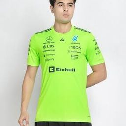Men Mercedes Tm Setup Regular Fit Crew-Neck T-Shirt-image-8