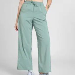 Women Lace Woven Regular Fit Training Track Pants-image-78
