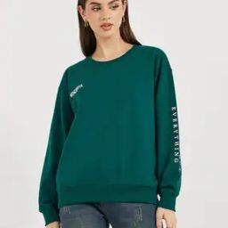 Women Oversized Typographic Sweatshirt-picture-53
