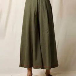 Women Palazzos with Elasticated Waist-picture-42