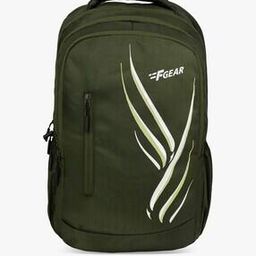 Men Printed Backpack with Adjustable Straps-3
