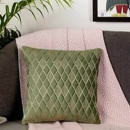 Geometric Print Square Cushion Cover-image-94