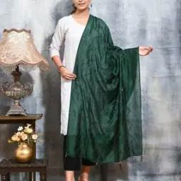 Women Art Silk Embellished Dupatta-image-93