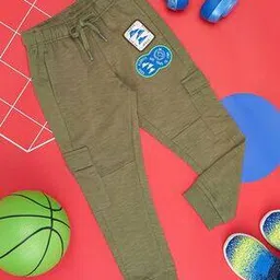 pantaloons junior Boys Mid Rise Graphic Joggers-picture-6