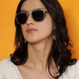 Unisex UV Protected Clubmaster Sunglasses -VC S12911-45