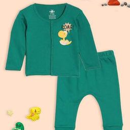 Infants Graphic Print Shirt & Pyjamas Set-image-94