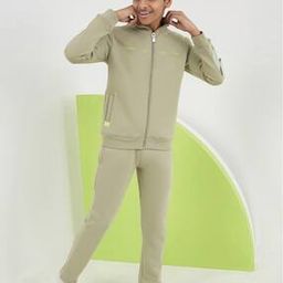 Boy Regular Fit Jacket with Track Pants-10