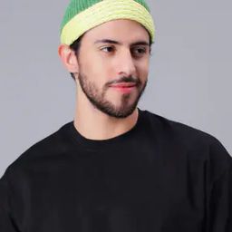 Men Slip-On Knitted Beanie-image-3