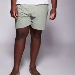 Seersucker Regular Fit Swim Shorts-picture-30