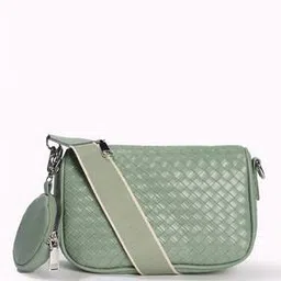 fig Women Basket-Weave Pattern Sling Bag-picture-39
