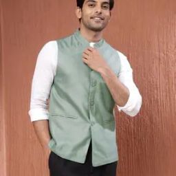 Men Indian Nehru jacket-image-64