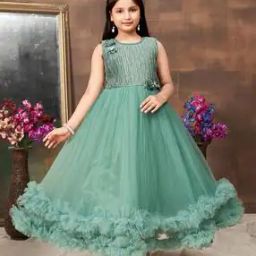 Girls Embellished Gown Dress-image-20