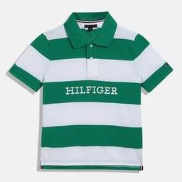 tommy hilfiger Boys Colourblock Regular Fit Polo T-Shirt-picture-14