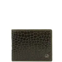 Men Croc-Pattern Bi-Fold Wallet-10