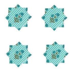 Pack of 6 Printed Cotton Dinner Table Napkins  -image-78