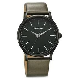 Men Water-Resistant Analogue Watch-NT77105NL10W-picture-2