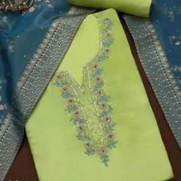 Women Embellished Unstitched Dress Material-image-70