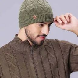 Men Cable-Knit Beanie-image-29