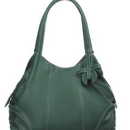 Women Shoulder Bag with Contrast Stitching-image-2