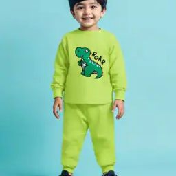 Boys Graphic Print T-Shirt & Joggers Set-25